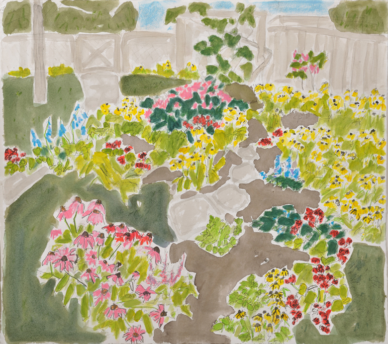 Artist: Barry Hodgson | Title: The Garden (Summer)