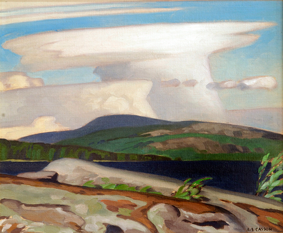 Artist: A.J. Casson Painting: Untitled