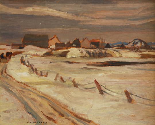 Artist: A.Y. Jackson Painting: Untitled, c. 1932