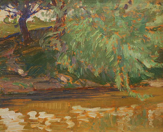Artist: J.E.H. Macdonald Painting: Green Tree Pool