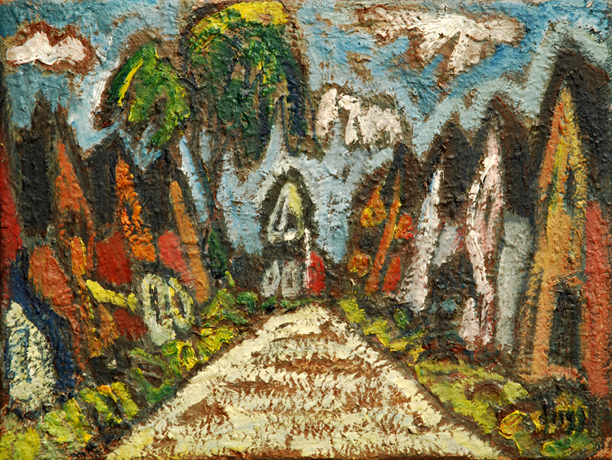 Kate Grigg White House under a Tree