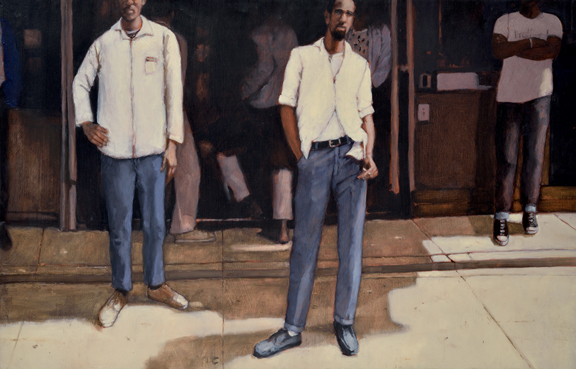 Artist: Rachel Berman Painting: 22 Subway Stops from Manhattan