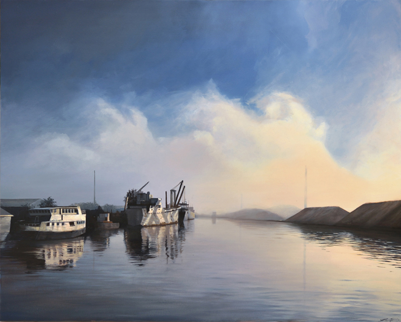 Artist: Ryan Dineen Painting: Smoke on the Water