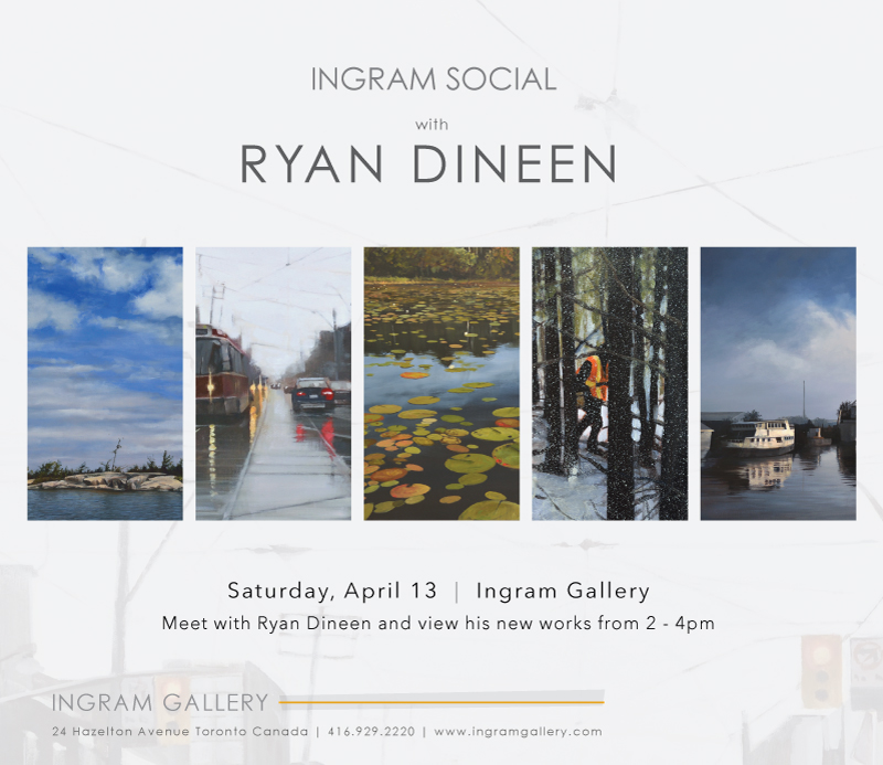 Ingram Social with Ryan Dineen: Saturday, April 13, 2019 | 2 - 4pm
