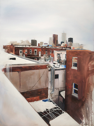 Ryan Dineen - Winter Roofs (Kensington)