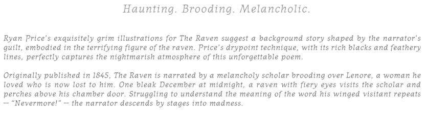 Ryan Price Raven Edgar Allan Poe