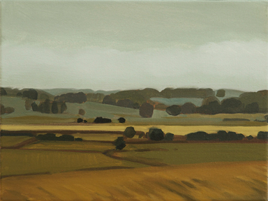 Shelley Mansel - Fog over Farm
