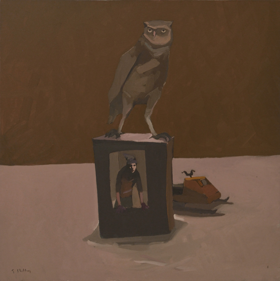 Artist: Travis Shilling Painting: The Burrowing Owl