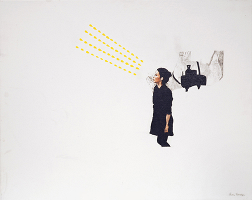 Artist: Alain Bonder Painting: Burn 1