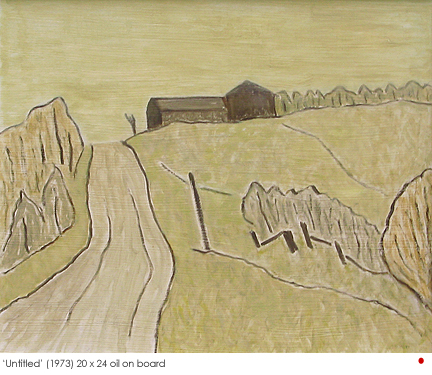 Artist: Barker Fairley Painting: Untitled, 1973