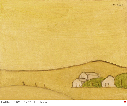 Artist: Barker Fairley Painting: Untitled, 1981