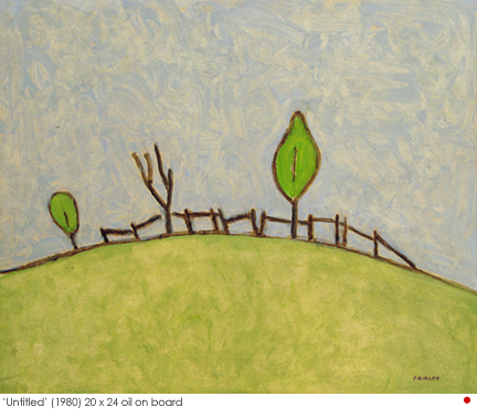 Artist: Barker Fairley Painting: Untitled, 1980