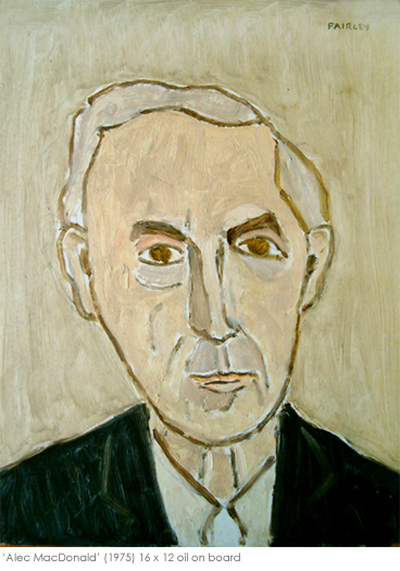 Artist: Barker Fairley Painting: Alec MacDonald, 1975