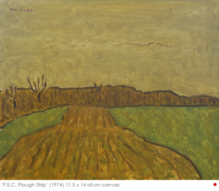 Artist: Barker Fairley Painting: P.E.C. Plough Strip, 1974