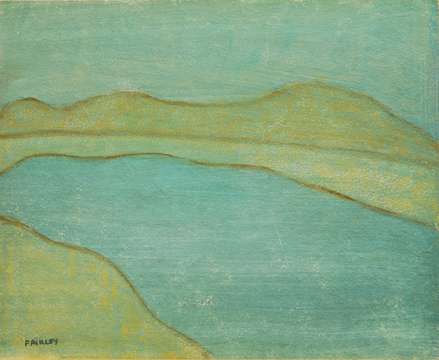 Artist: Barker Fairley Painting: Blue Pool
