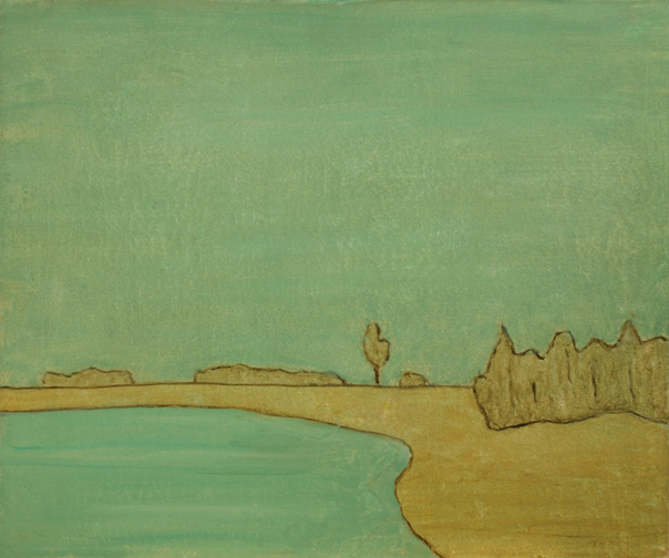 Artist: Barker Fairley Painting: P.E.C. Sandy Beach 