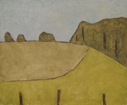 Artist: Barker Fairley Painting: Untitled, 1981