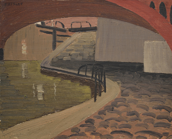 Artist: Barker Fairley Painting: Manchester Sketch 3, c. 1933