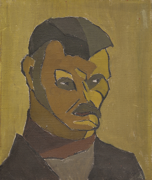 Artist: Barker Fairley Painting: Vagrant, 1935