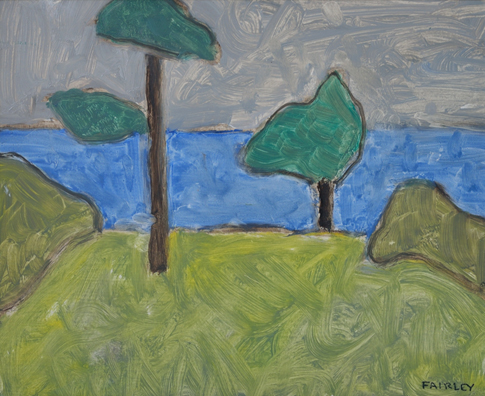 Artist: Barker Fairley Painting: Untitled, 1982