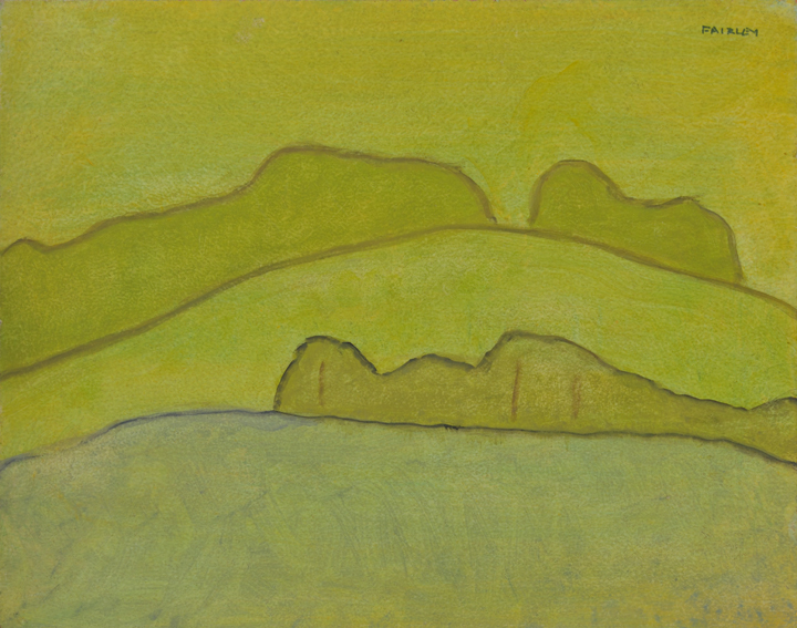 Artist: Barker Fairley Painting: PQL (25), 1978