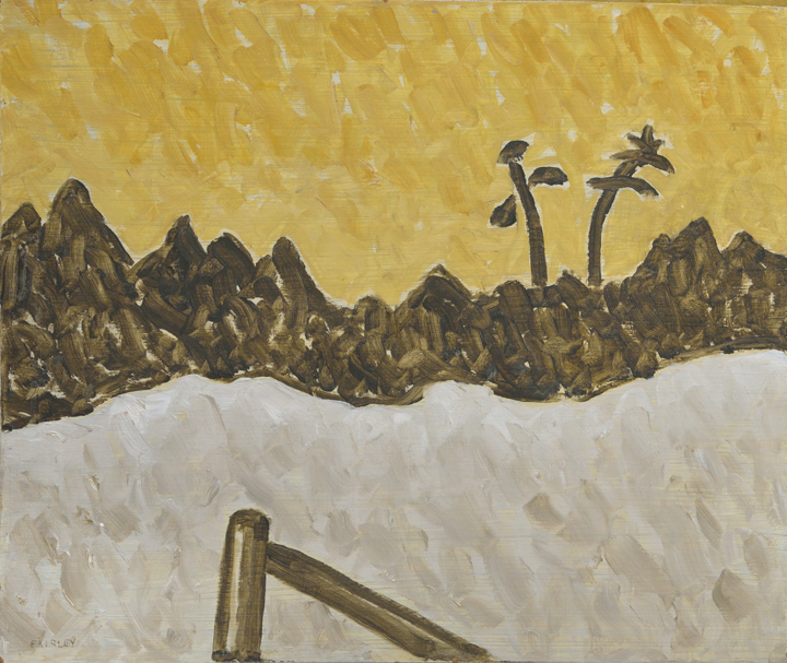 Artist: Barker Fairley | Painting: Two Pines, Snow