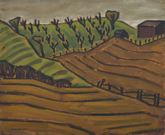 Artist: Barker Fairley Painting: Near King