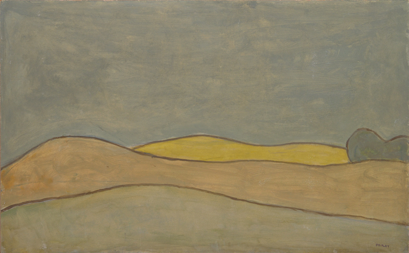 Artist: Barker Fairley Title: Sky Overcast