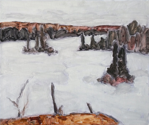 Barry Hodgson - Ice on Seagull Lake