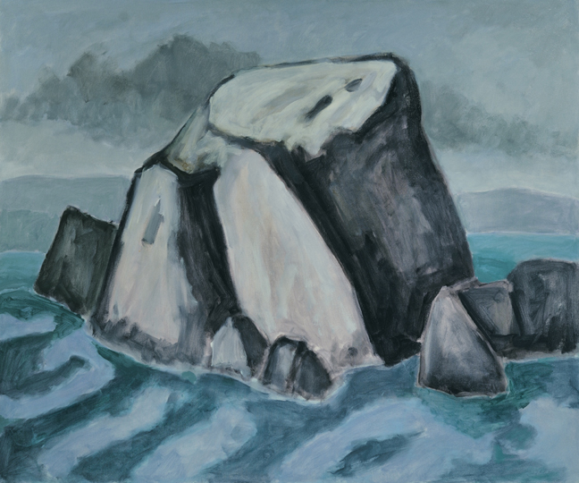 Artist: Barry Hodgson Painting: Shag Rock, NL 2016