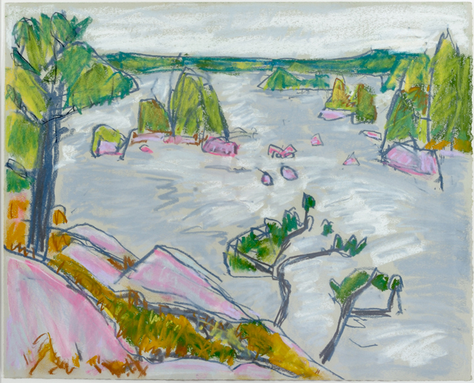 Artist: Barry Hodgson | Title: Above Kasshabog Narrows