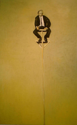 Artist: Brian Burke Painting: There's no Business like Business