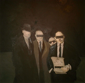 Artist: Brian Burke Painting: Need to know basis