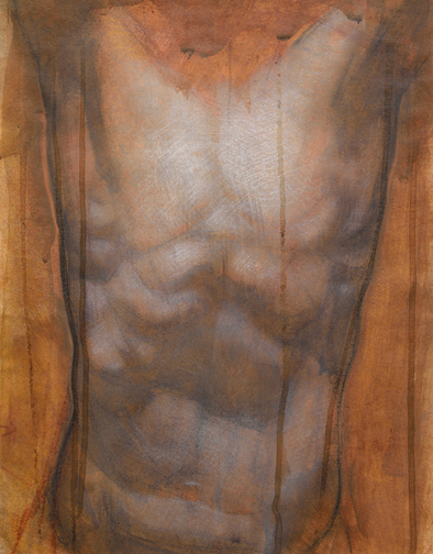 Artist: Daniel Hughes Drawing: Male Torso