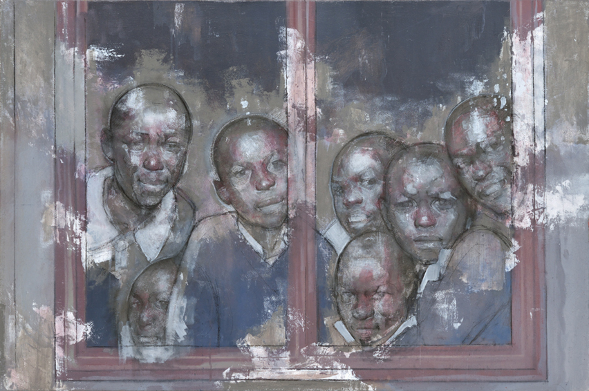 Artist: Daniel Hughes Painting: School Days