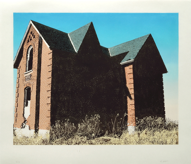 Arist: David Michael Scott Linocut: Warden House