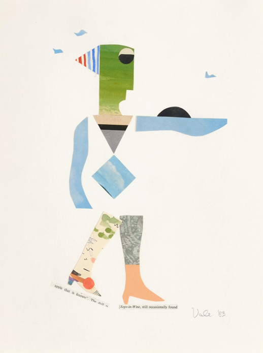 Artist: Florence Vale Painting: Apple Man, 1983