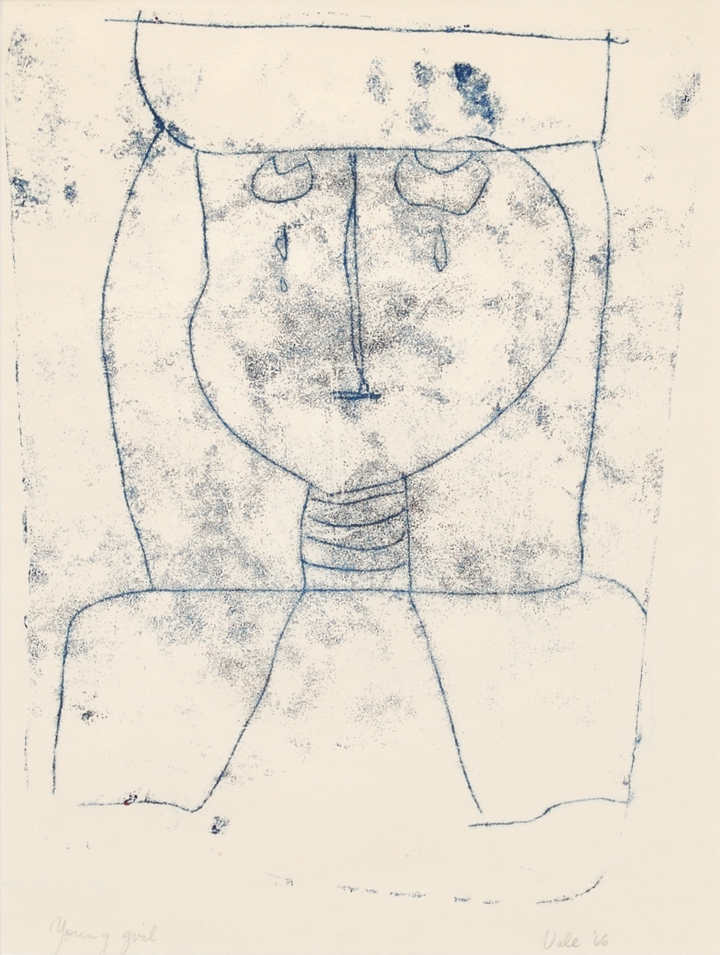 Artist: Florence Vale Painting: Portrait of Dennis Burton (1964)