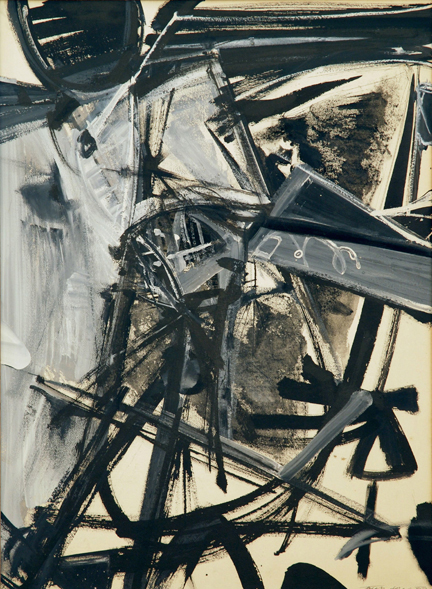 Harold Town Aggressive Abstract