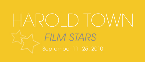Harold Town - Film Stars 