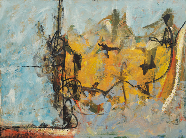Harold Town - Departure of the Ancients (1956)