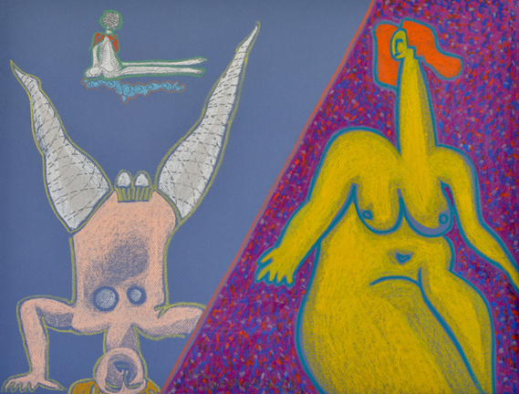 Artist: Harold Town Painting: Vale Variation #22, 1972