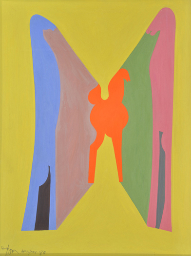 Artist: Harold Town Painting: Park #8, 1971-72