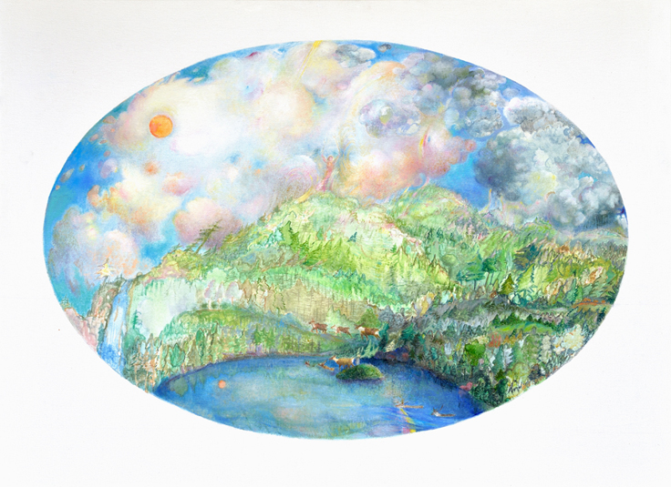 Artist: Joyce Wieland Painting: Goddess of the Weather