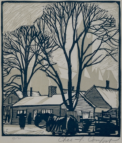 Artist: CHARLES COMFORT Painting: December