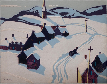 Artist: F.S. COBURN Painting: Brittany