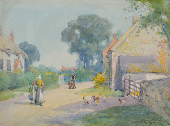 Artist: F.M. Bell-Smith  Painting: Untitled