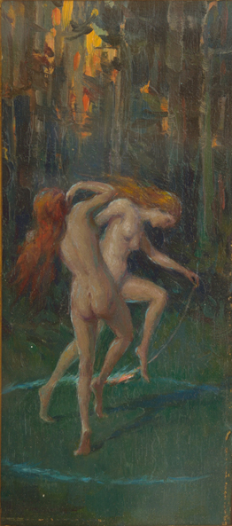 Artist: FARQUHAR McGILLIVRAY KNOWLES Painting: The Fairy Ring