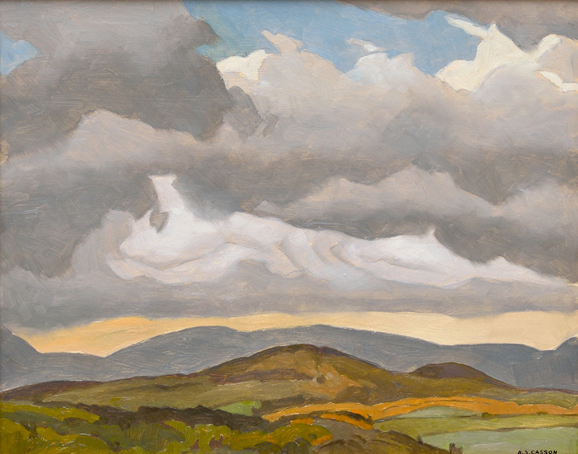 Artist: A.J. Casson | Painting: Rock Island