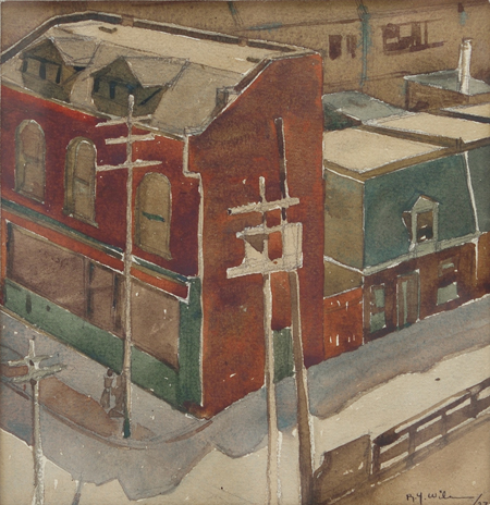 Artist: York Wilson | Painting: The Ward